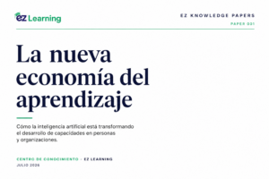 Portada del Paper: 001: La nueva economía del aprendizaje de EZ Learning.